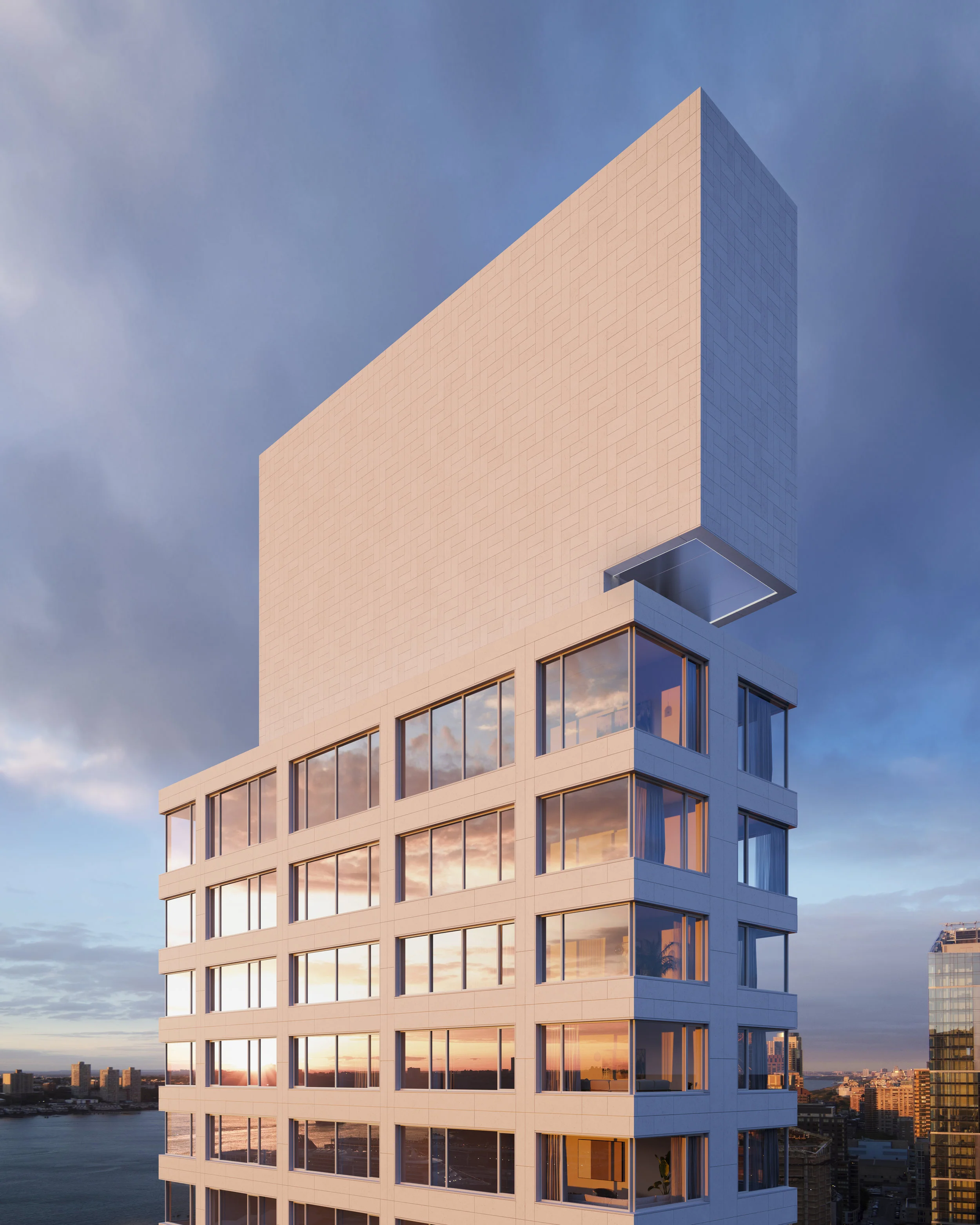 Alvaro Siza's Unveils First US Building 611 West 56th Street Alvaro Siza's Unveils First US Building 611 West 56th Street